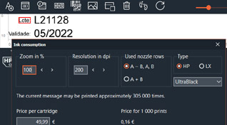 Ink Consumption Calculator