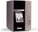 1990 - Comercialização de impressoras de transferência térmica